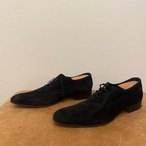 n.d.c. Handmade Black Suede Oxfords